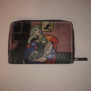 🔥wallet(woman with book by Picasso)🔥